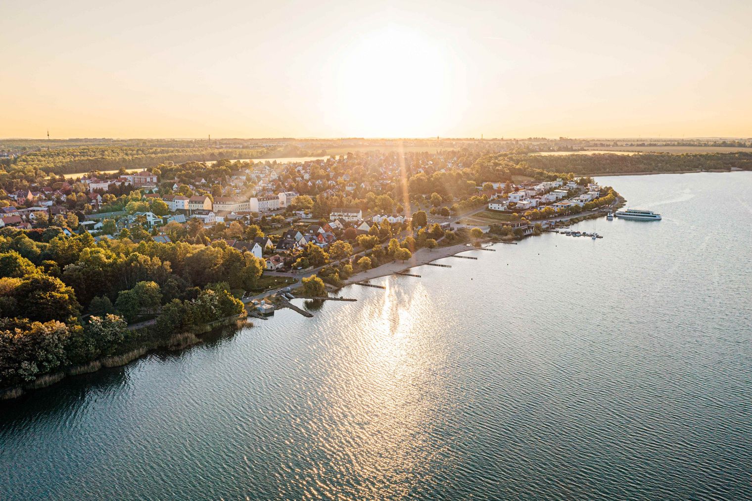 Markkleeberger See im Leipziger Neuseenland