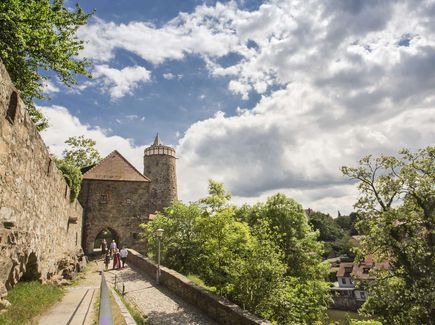 Stadtmauer mit Muehltor