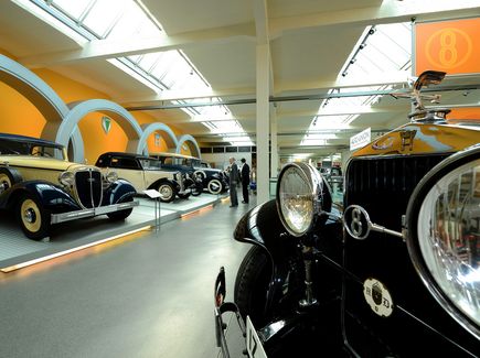 Einblick in das Hochmuseum in Zwickau