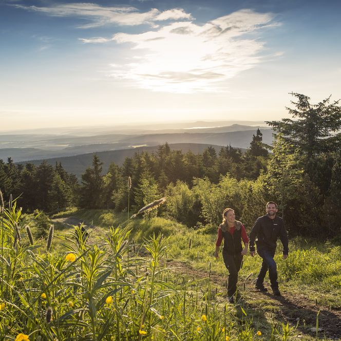 Qualitätswanderweg Erzgebirge-Vogtland, Fichtelberg