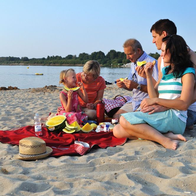 Picknick am Strand