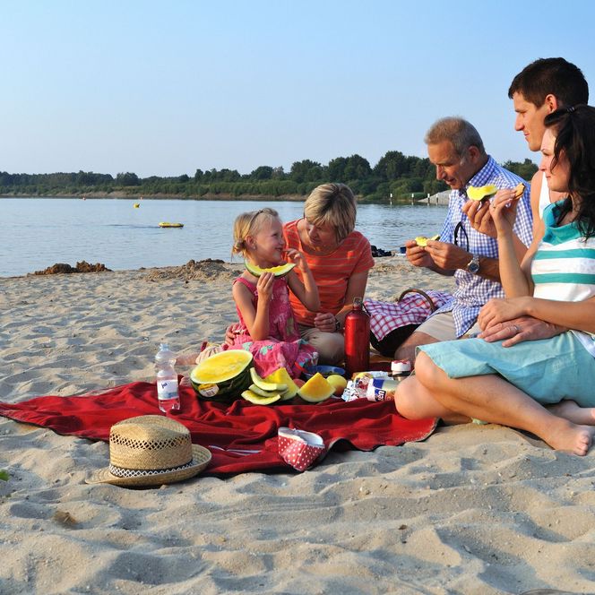 Picknick am Strand