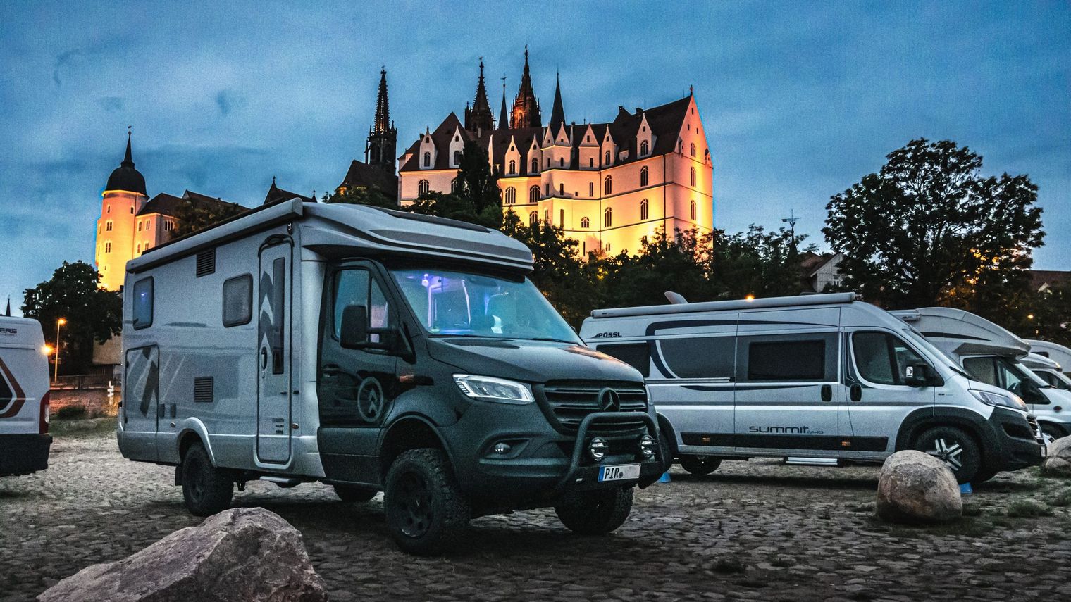 Wohnmobilstellplatz in Meißen an der Elbe