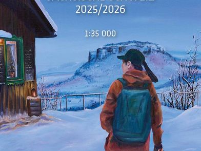Winterwanderkarte Sächsische Schweiz 2025/2026