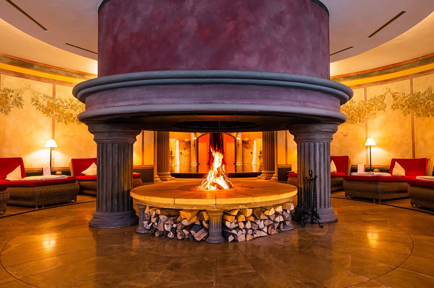 Hotel bei Schumann Kaminrondell