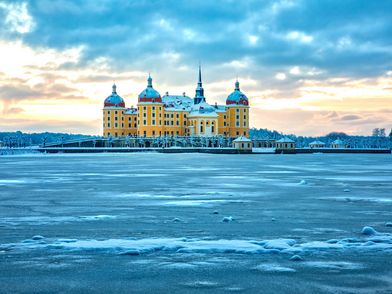 Schloss Moritzburg im Winter Schloss Moritzburg im Winter