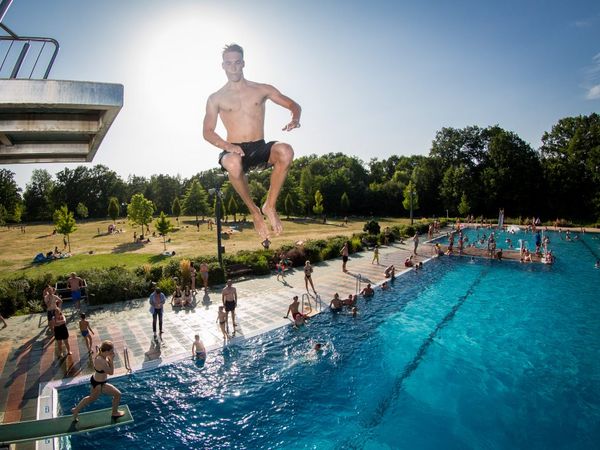 Freibad Wostra in Dresden