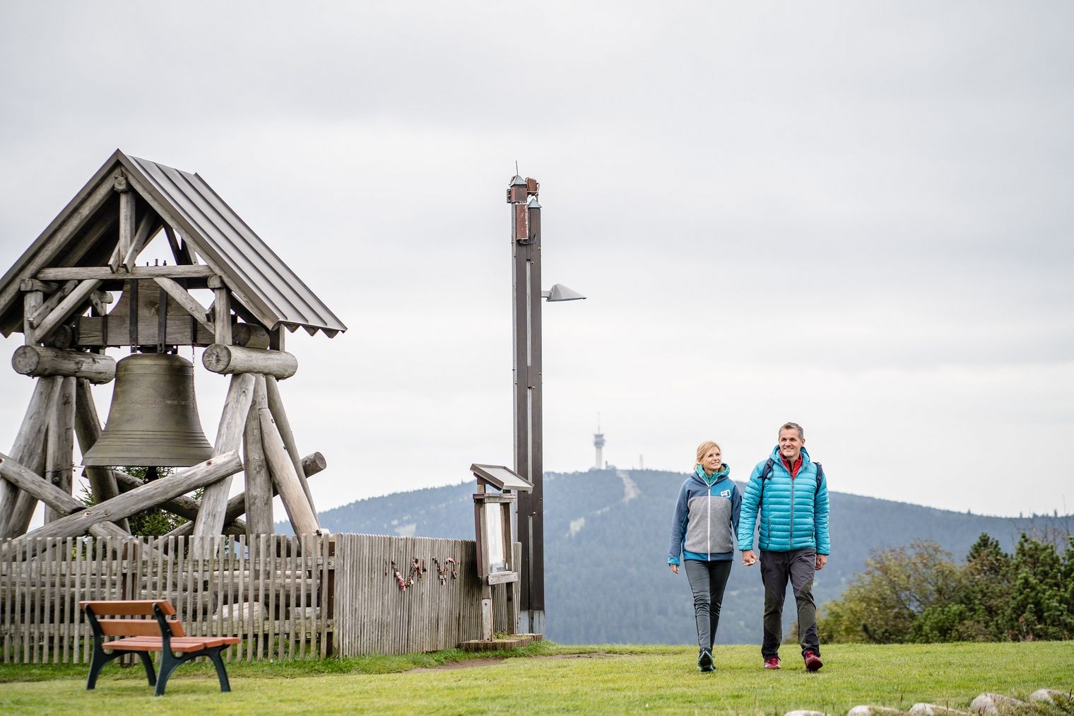 Qualitätswanderweg Erzgebirge-Vogtland, Oberwiesenthal Friedensglocke
