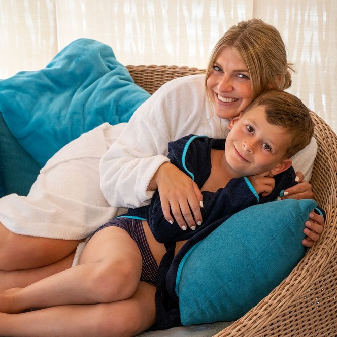 Wellnessbereich im RIFF Resort