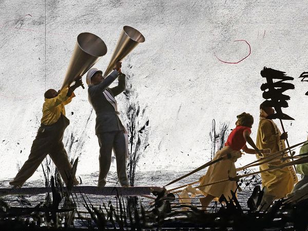 William Kentridge „More Sweetly Play the Dance“, 2014
