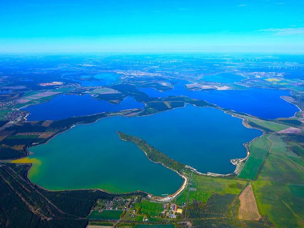 Luftbild "Fünf-Seen-Verbund"