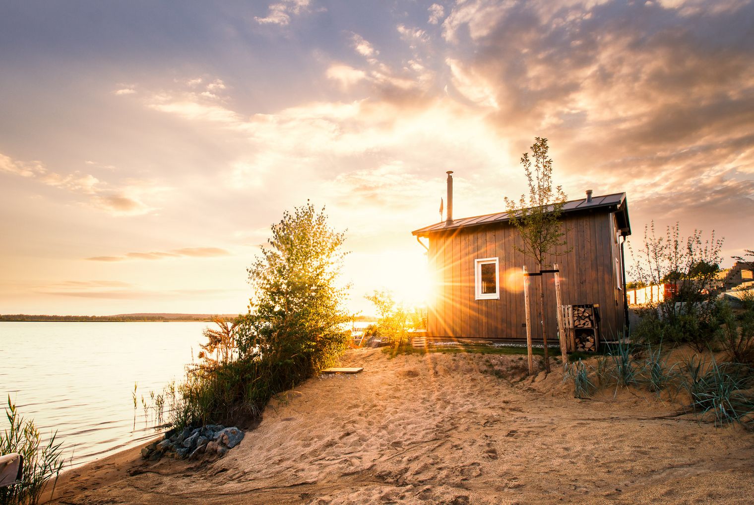 Hainer See im Leipziger Neuseenland 