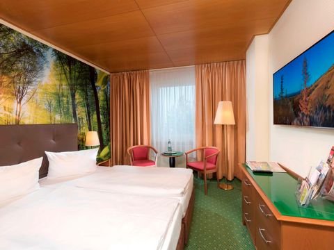 Ein Hotelzimmer