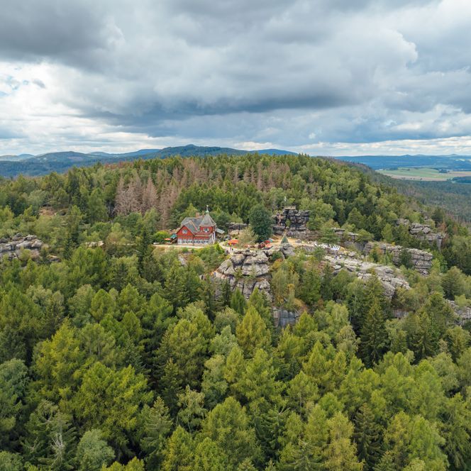Qualitätswanderweg Oberlausitzer Bergweg, Töpfer im Zittauer Gebirge 