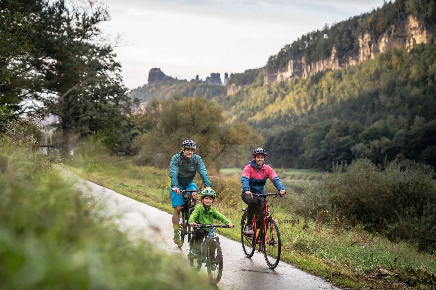 Elberadweg in Sachsen, Sächsische Schweiz