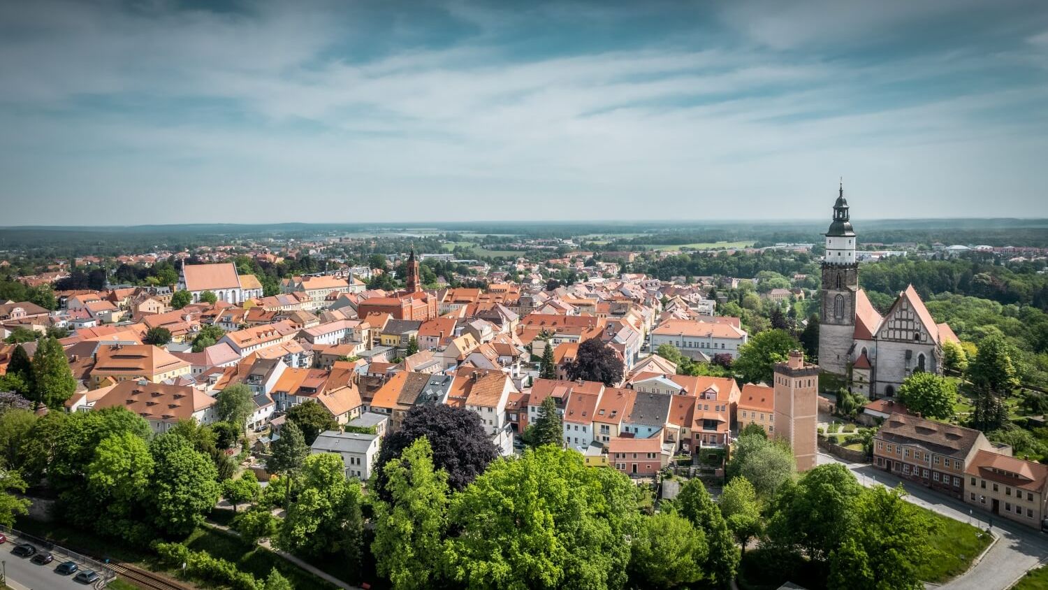 Kamenz Stadtansicht