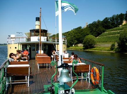 Dampfschifffahrt in Dresden 