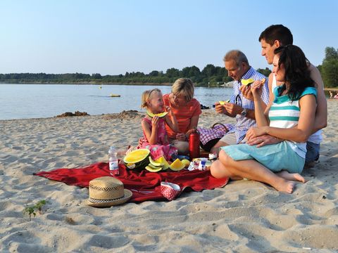 Picknick am Strand