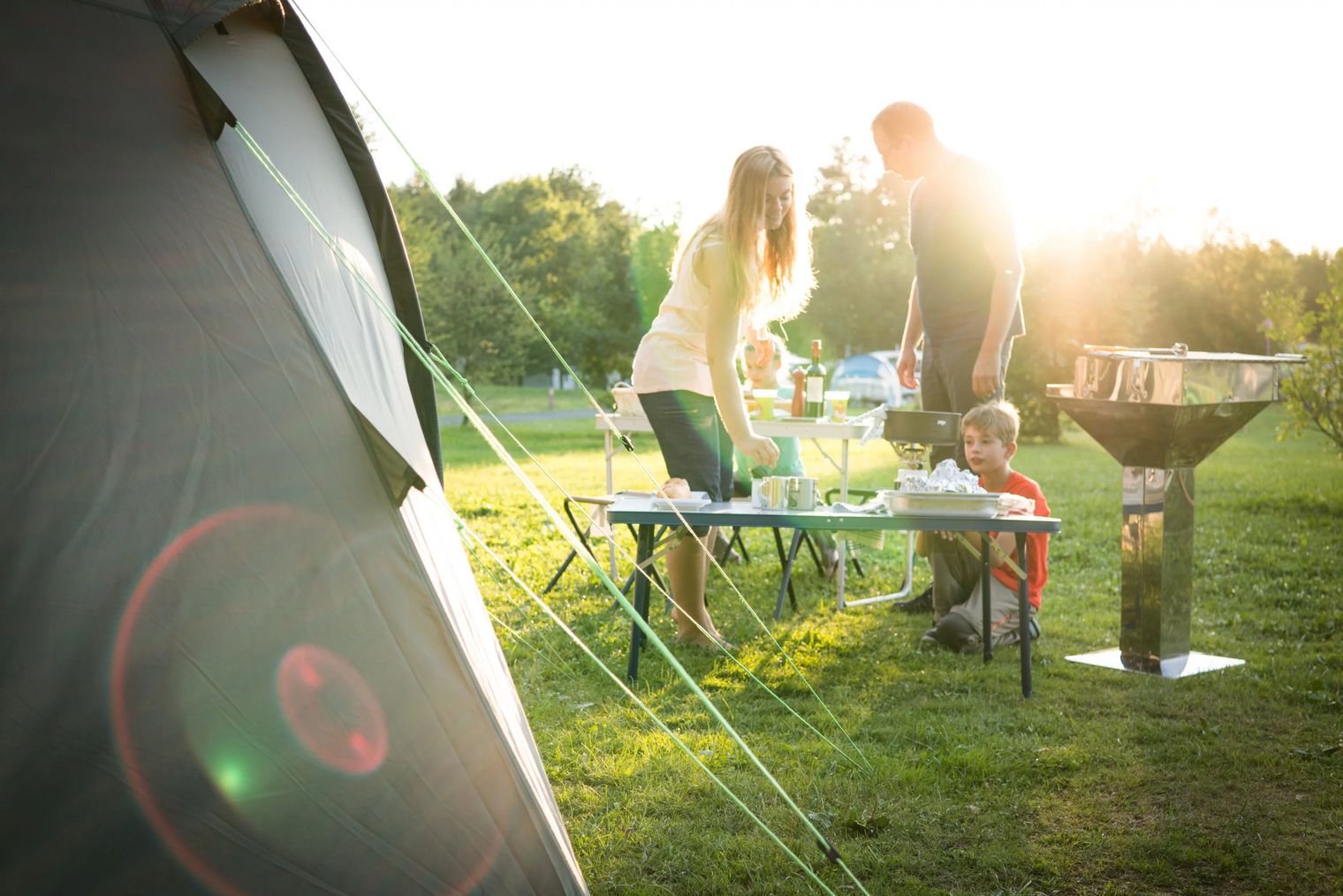 Campingplätze für Familien