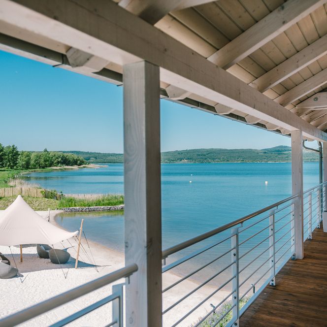 Ausblick auf den See