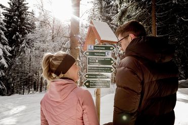 Winterwandern am Kegelberg / Erlbach