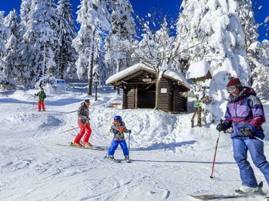 Das Erzgebirge ist Sachsens alpines Skizentrum