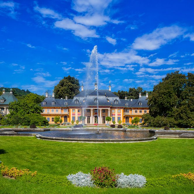 Sächsischer Weinwanderweg, Schloss und Park Pillnitz