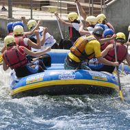 Leipzig Region, Rafting im Kanupark Markkleeberg 