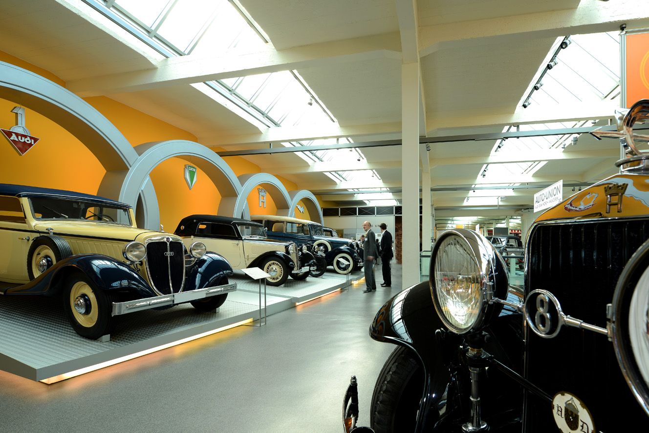 Einblick in das Hochmuseum in Zwickau