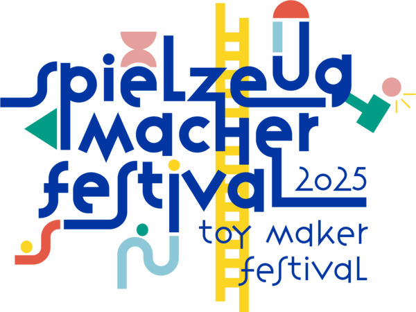 Buntes Logo des Spielzeugmacherfestival Seiffen 2025