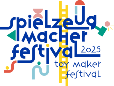 Buntes Logo des Spielzeugmacherfestival Seiffen 2025