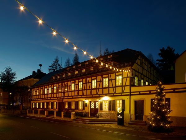 Beleuchtetes Fachwerkhaus Wendt & Kühn Beleuchtetes Fachwerkhaus Wendt & Kühn