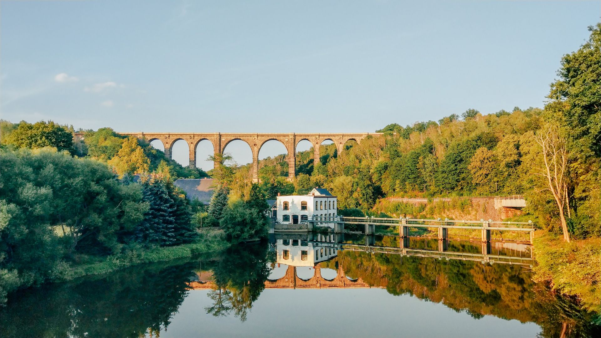 Göhrener Viadukt am Mulderadweg