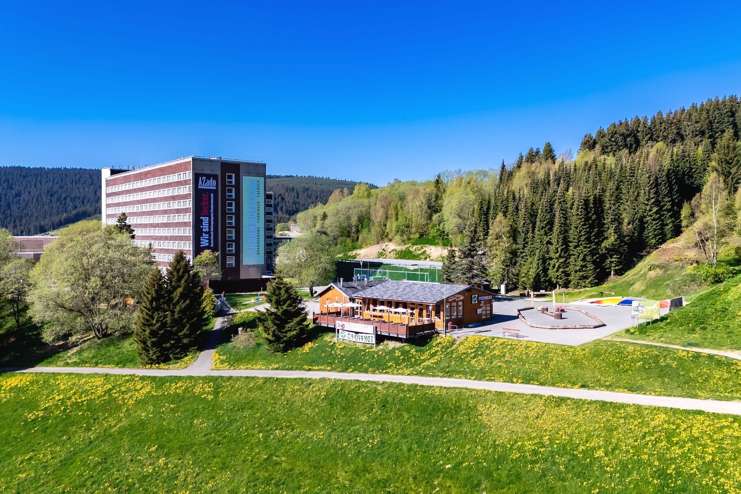 Aussenansicht Ahorn Hotel Am Fichtelberg