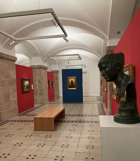 Ausstellungsraum in den Kunstsammlungen Chemnitz