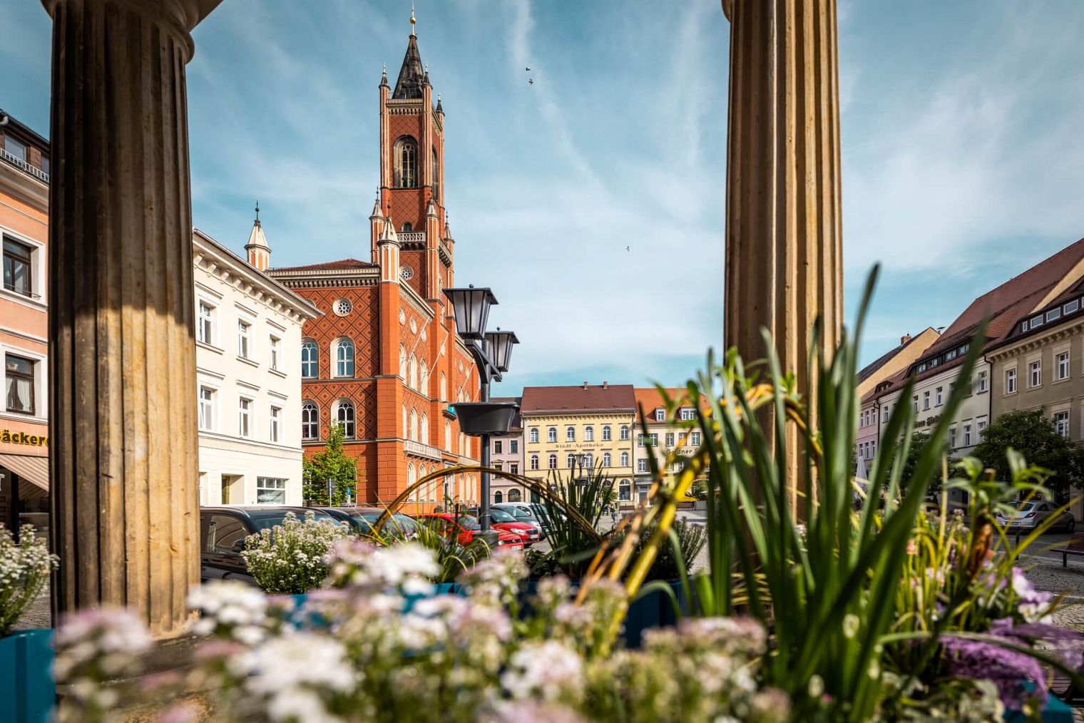 Markt und Rathaus Kamenz