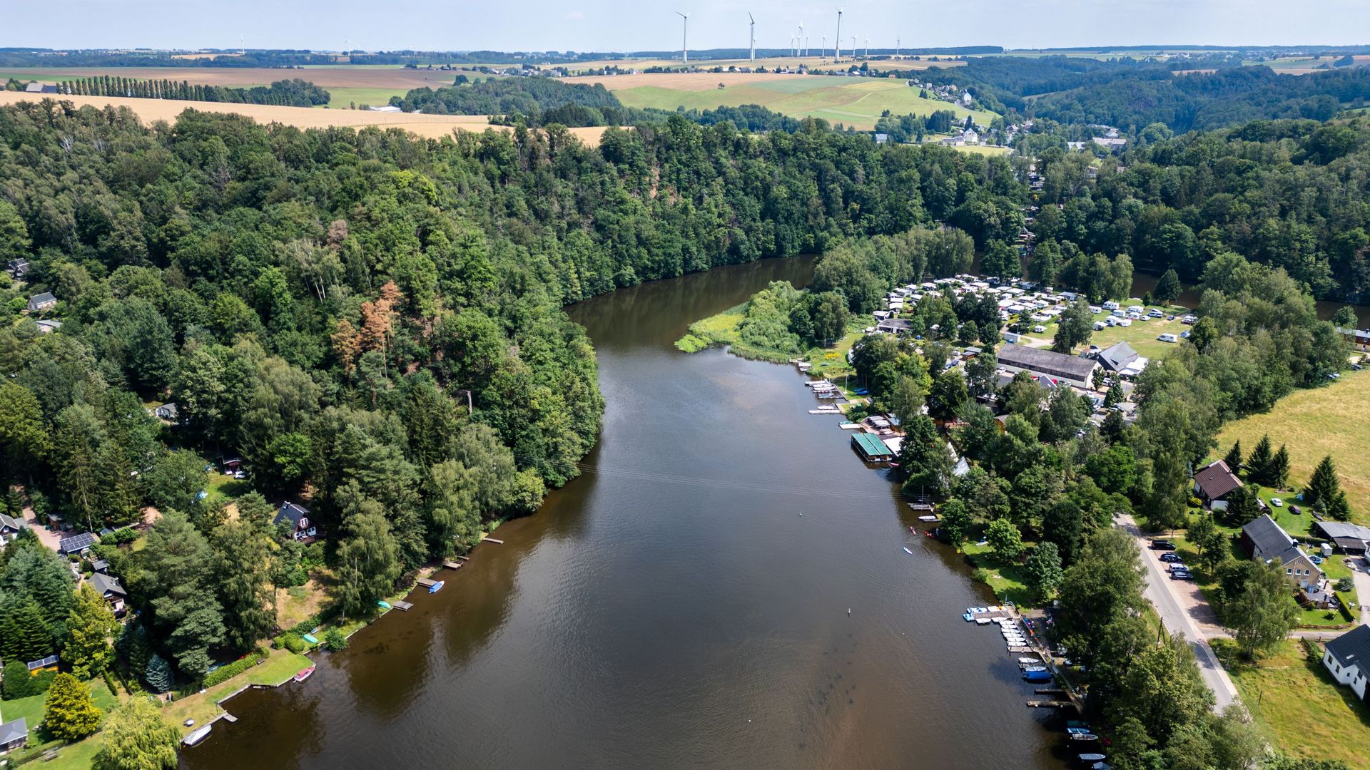 Campingplatz Talsperre Kriebstein
