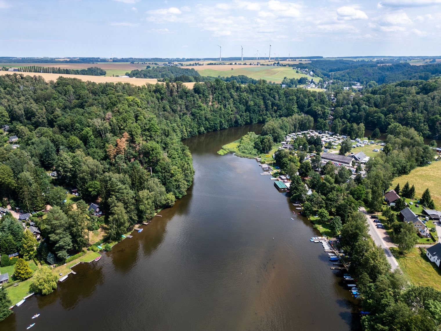 Campingplatz Talsperre Kriebstein