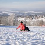 Rodeln in der Skiwelt Schöneck