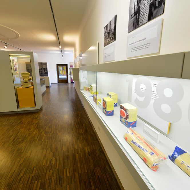 Einblick in das Nudelmuseum Riesa