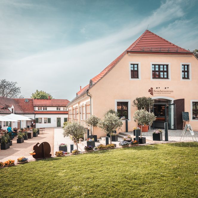 Sächsischer Weinwanderweg, Radebeul Hoflössnitz