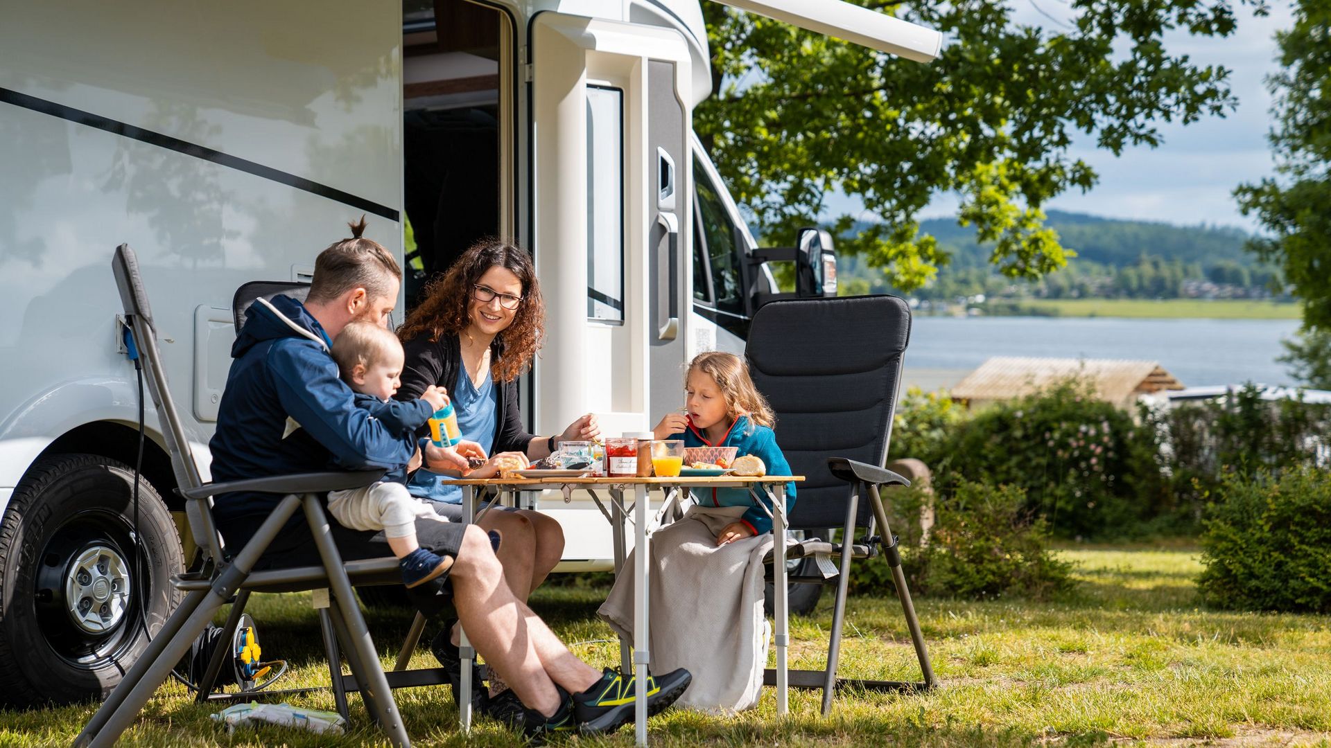 Talsperre Pöhl Campingplatz Gunzenberg