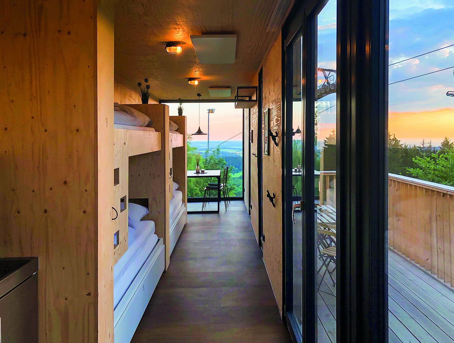 Containerlofts Bergheim an der Bikewelt Schöneck