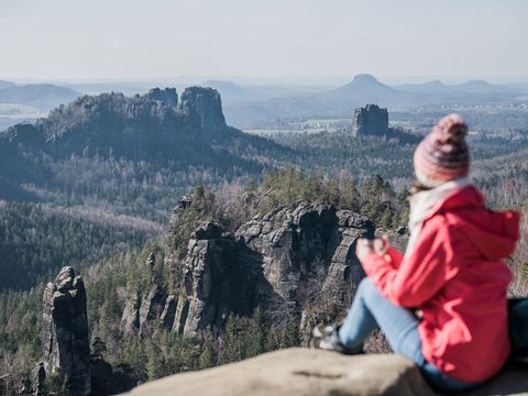 Aussicht vom Carolafelsen 