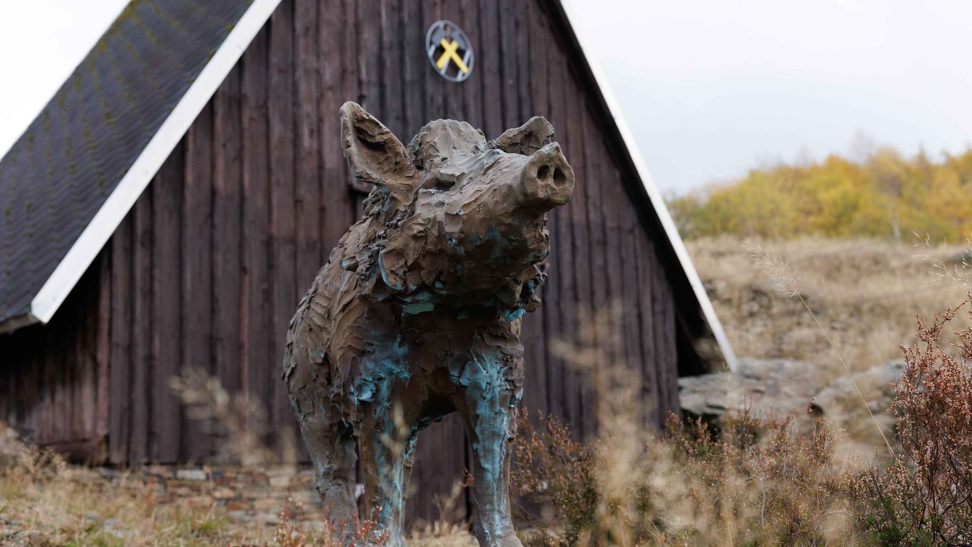 Carl Emanuel Wolff, Wildschweine, 2011; Courtesy: Carl Emanuel Wolff; Foto: Ronny Kuettner