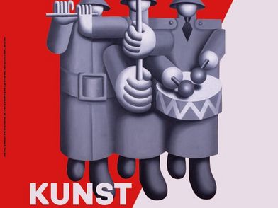 Plakat zur Sonderausstellung "Kunst auf Kommando" Plakat zur Sonderausstellung "Kunst auf Kommando"
