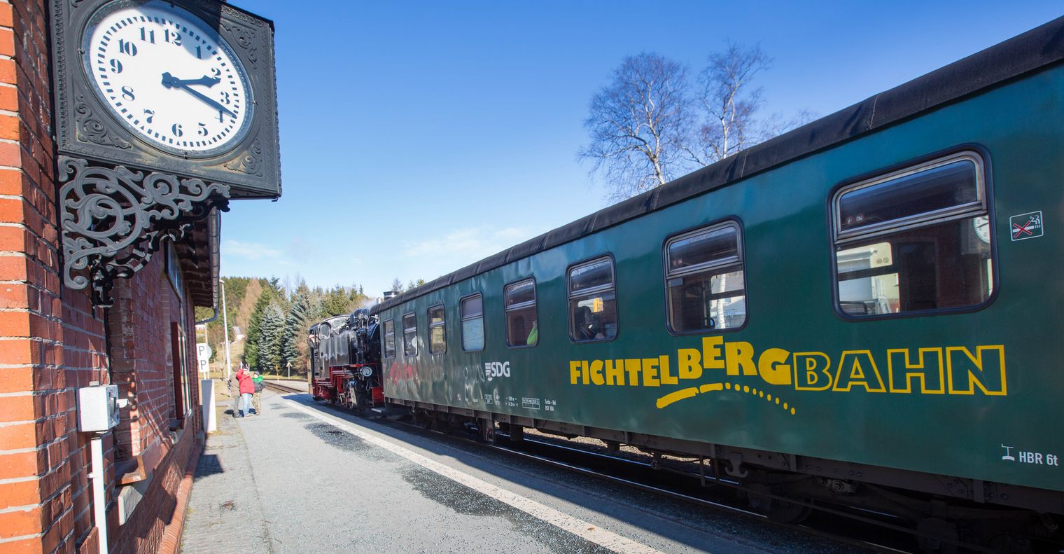 Fichtelbergbahn von außen