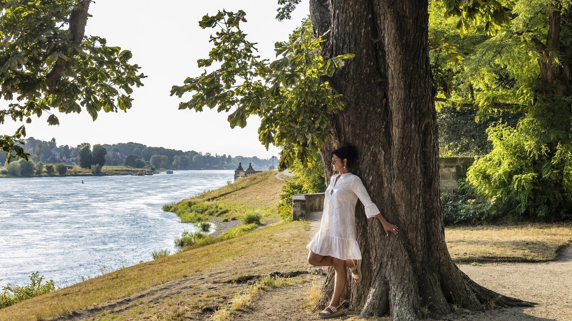 Waldbaden in Pillnitz