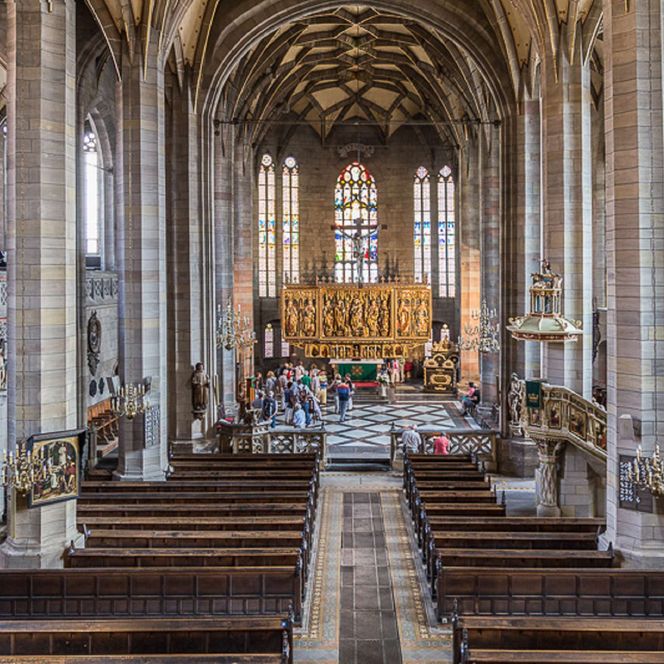 Innenraum St. Marien, Zwickau