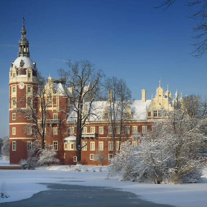 Bad Muskau im Winter